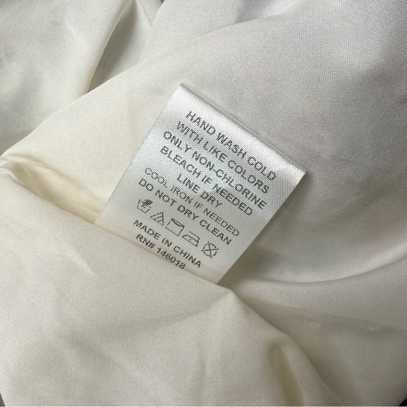 Women’s Lost + Wander Smocked Floral Midi Dress Medium Blue and Pink - Picture 9 of 9